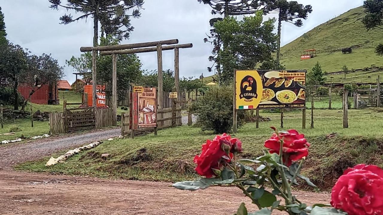 Cabanas Do Casarao Pousada Rural E Camping Камбара Екстер'єр фото